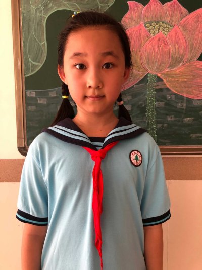 金裕小学气质少年张衍欣同学